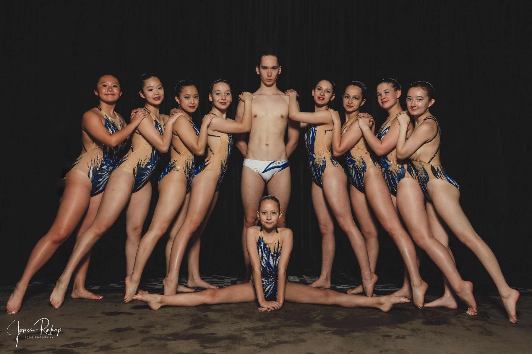 Boston Synchro Swim athletes