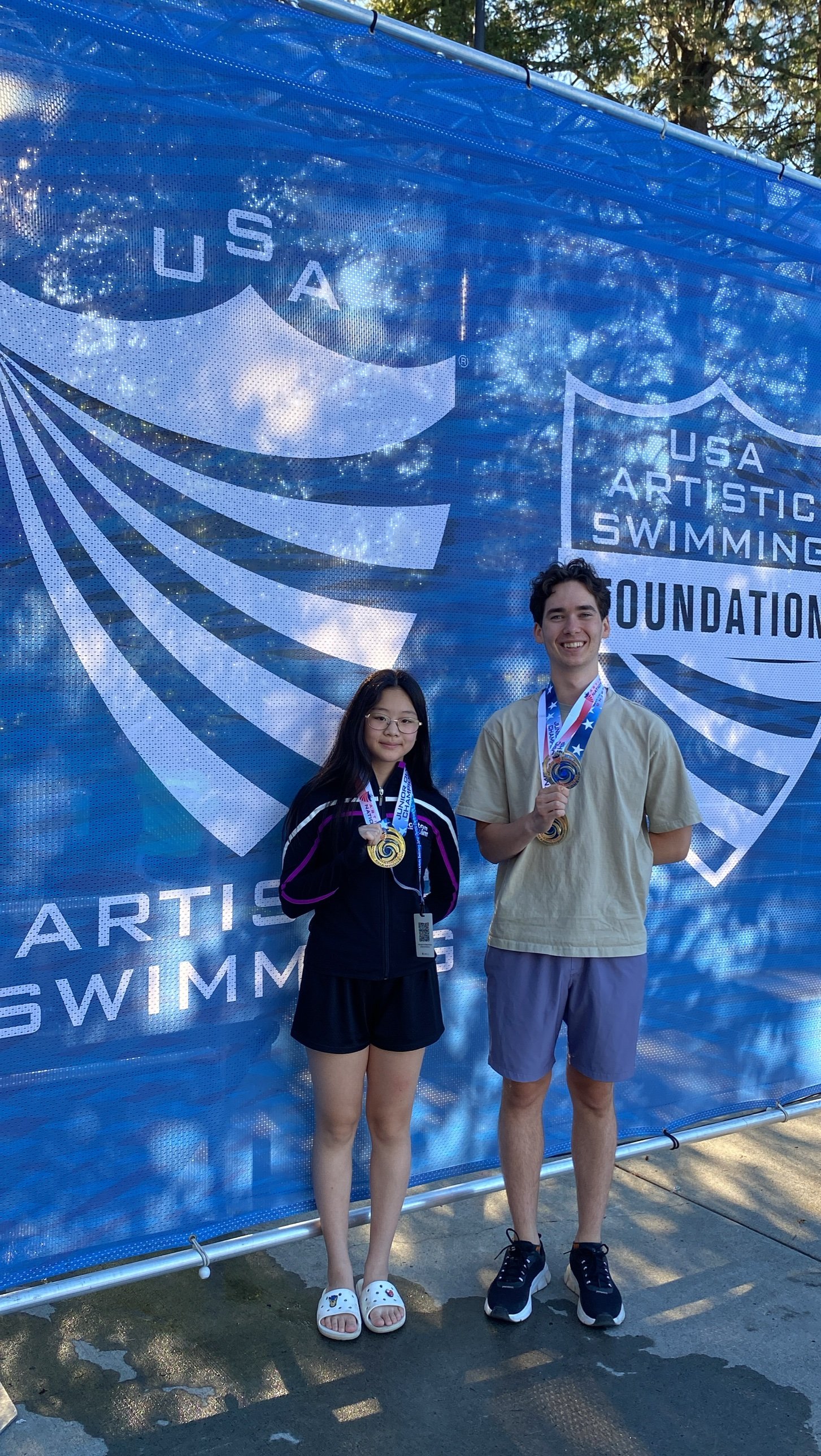 Boston Synchro Swim athletes